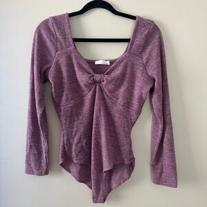 Heatherly Long Sleeve Bodysuit